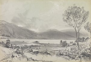 Bassenthwaite door Edward Lear